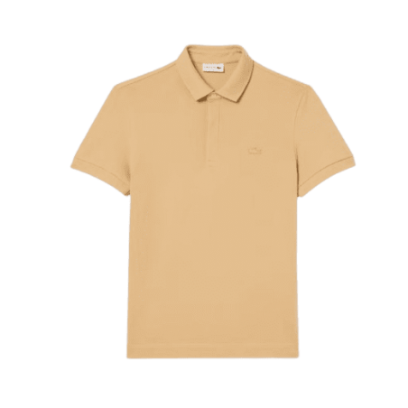 achat Polo LACOSTE homme SMART PARIS beige face