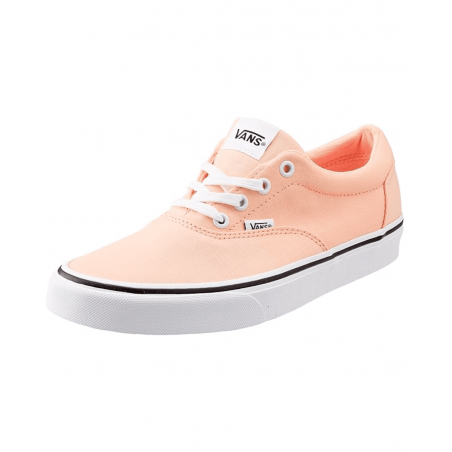 achat Baskets Vans Femme DOHENY Orange corail face