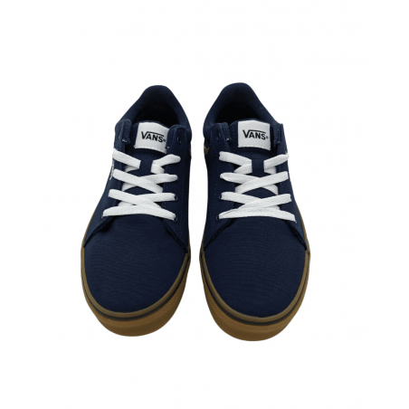 achat Baskets Vans Enfant SELDAN GUM Bleu devant détails