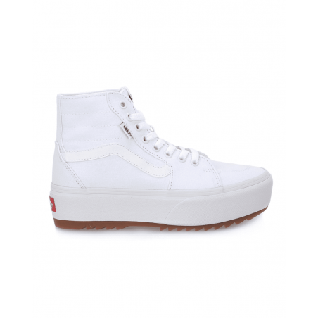 achat Baskets montantes Vans Femme FILMORE HI TAPERED PLATFORM Blanches  coté