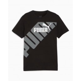 T-shirt Puma POWER Enfant Noir