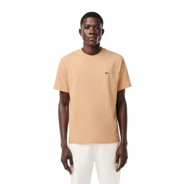 T-Shirt Lacoste Homme Beige