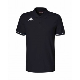 Polo Kappa Homme BARLI Noir