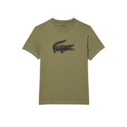 T-shirt col rond Lacoste...