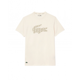 T-shirt col rond Lacoste...