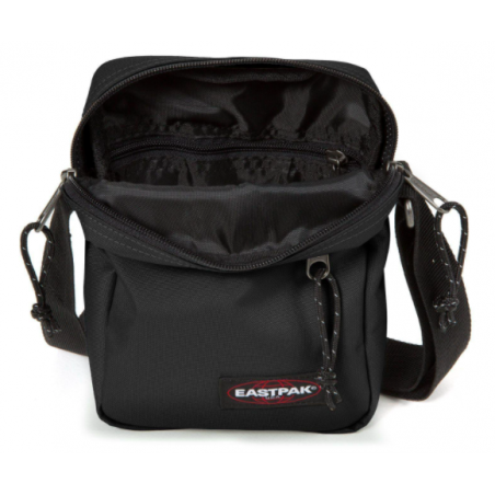 achat Sacoche Eastpak THE ONE BAG Noir face ouvert